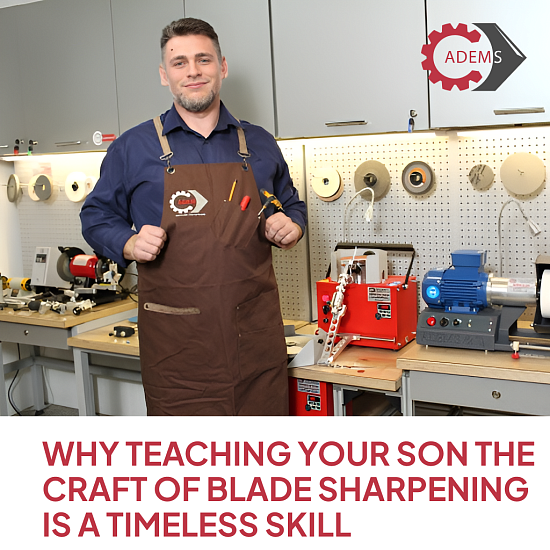 Why Teaching Your Son the Craft of Blade Sharpening is a Timeless Skill